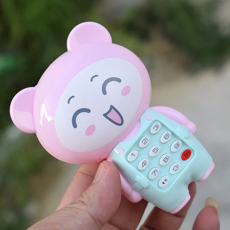 BN Multi-Adorkable Cartoon Story мобильный телефон ремень светильник и звуковая модель Macarons мобильный телефон Раннее детство обучающая игрушка