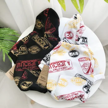 

Dog hoodie Dog Pet Clothes Hoodie Warm Sweatshirts Puppy Coat dog felpa pug pomeranian 2019 Fashion Streetwear