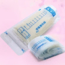 Lot de 30 sacs de congélation pour lait maternel 250ml sans BPA, sachets stockage, lait pour bébé, sacs d'alimentation pour bébé