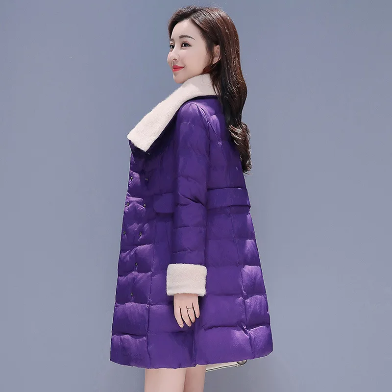 

2018 Winter New Style Jtyl710 Women's Elegant Fashion Cotton-padded Clothes Entity