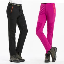 Мягкие брюки для катания на коньках, водонепроницаемые походные флисовые брюки для походов, для мужчин и женщин, для альпинизма, для катания на лыжах, флисовые брюки