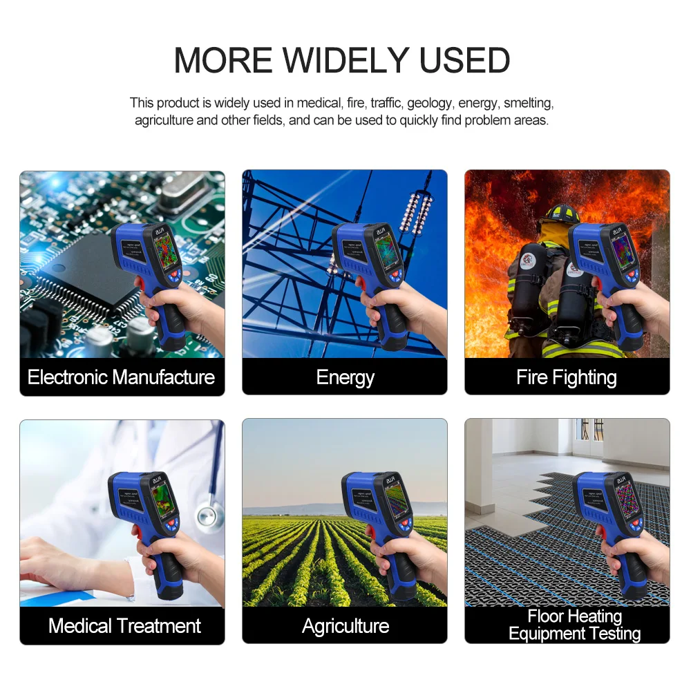 240x320 экран ИК инфракрасный термометр тепловизор Ручной цифровой ...