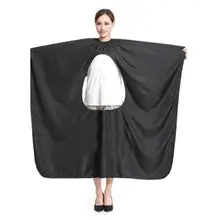 Взрослый Салон Парикмахерская профессиональная резка Волос Накидки для парикмахерской накидка платье Водонепроницаемый Стрижка покрытие Парикмахерская фартук