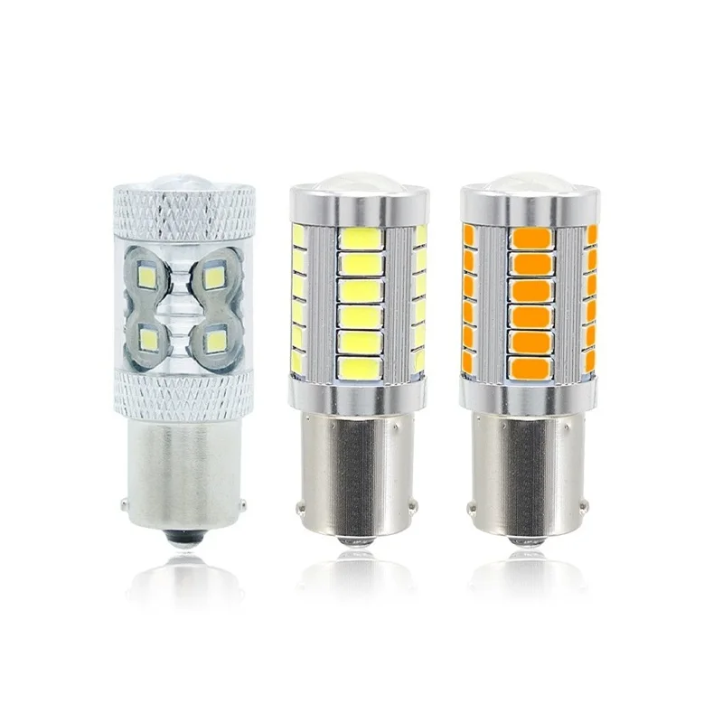 1 шт. автомобисветильник светодиодсветодиодный лампы 1156 BA15S P21W 12 В SMD 3030 5630 5730|led light