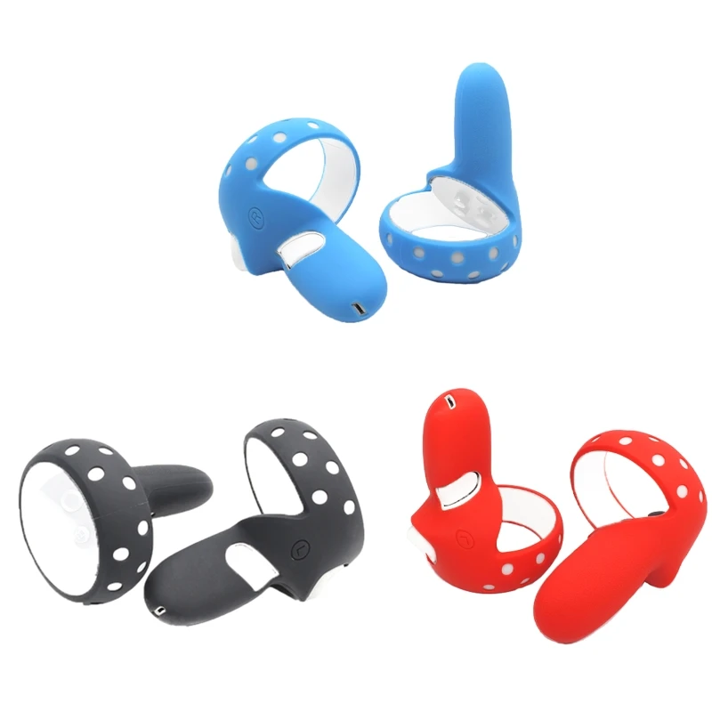 

Protective Cover Silicone Case Skin Handle Sleeve Gel Shell Grip Pouch for Oculus-Quest 2 Controller
