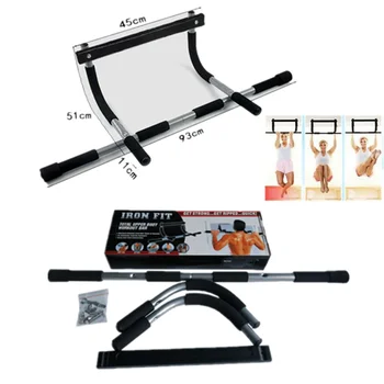 

Adjustable Door horizontal bar for home Exercise Home Workout Gym Chin Up Pull Up Training Bar Sport Fitness Equipments