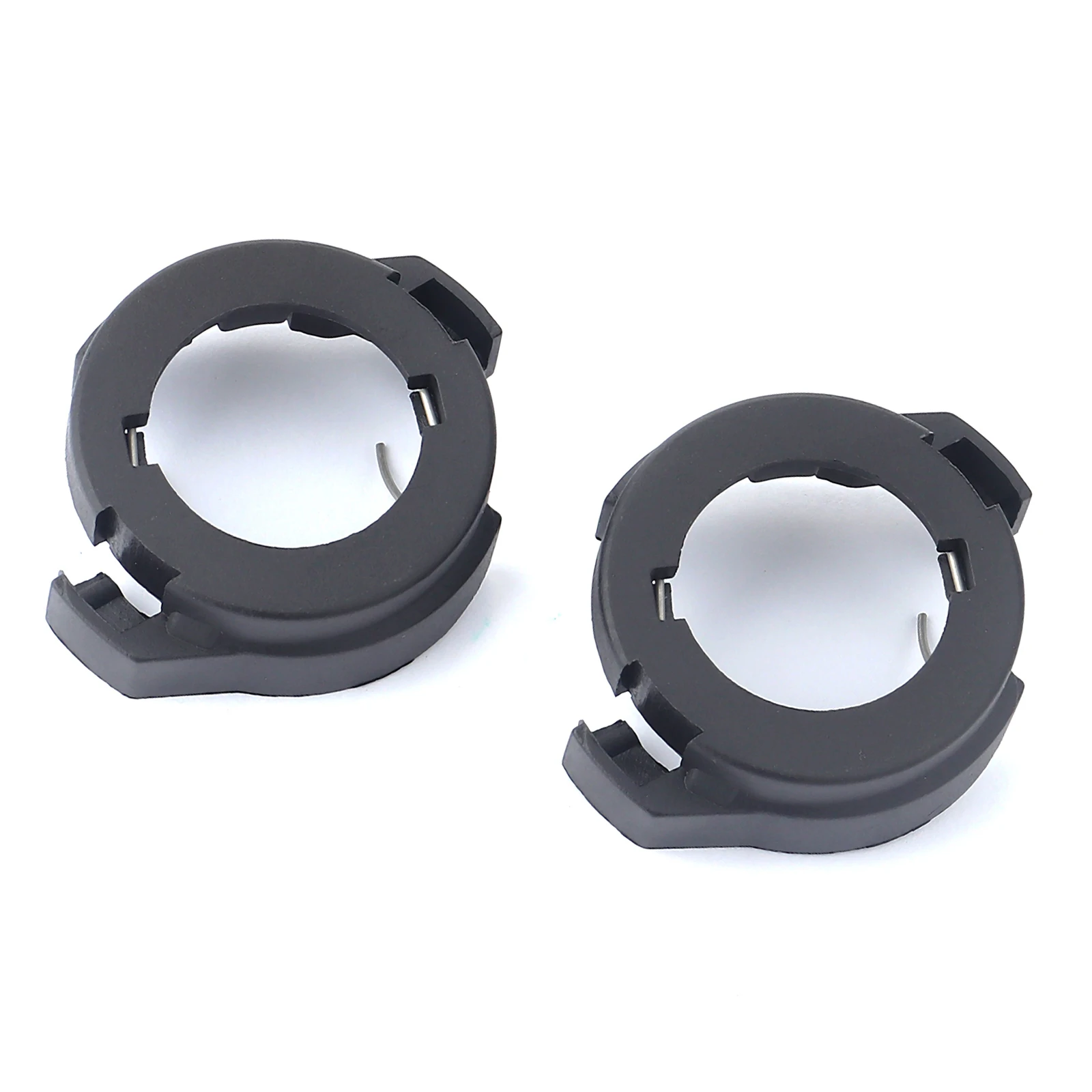 Car LED H7 Headlight Adapter Bulb Holders For Ford KUGA VW Passat B6 Alfa Romeo Renault Megan headlight holder led lamp bulb base led headlight light holder led lamp bulb lamp holder light bulb socket headlight spring clips socket connector plug adapter