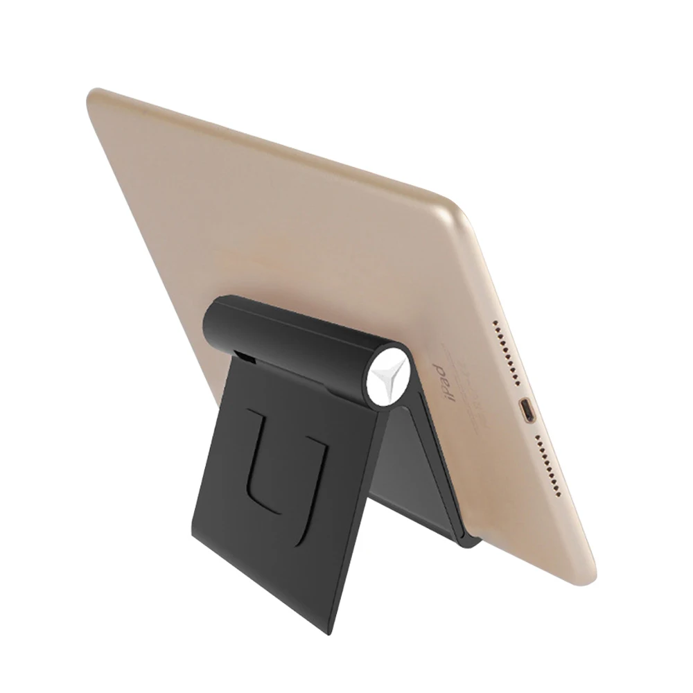 High Quality Tablet Holder Stand For iPad Kindle Foldable Adjustable Angle Desk Phone Holder Stand Mount for iPhone X Samsung S9
