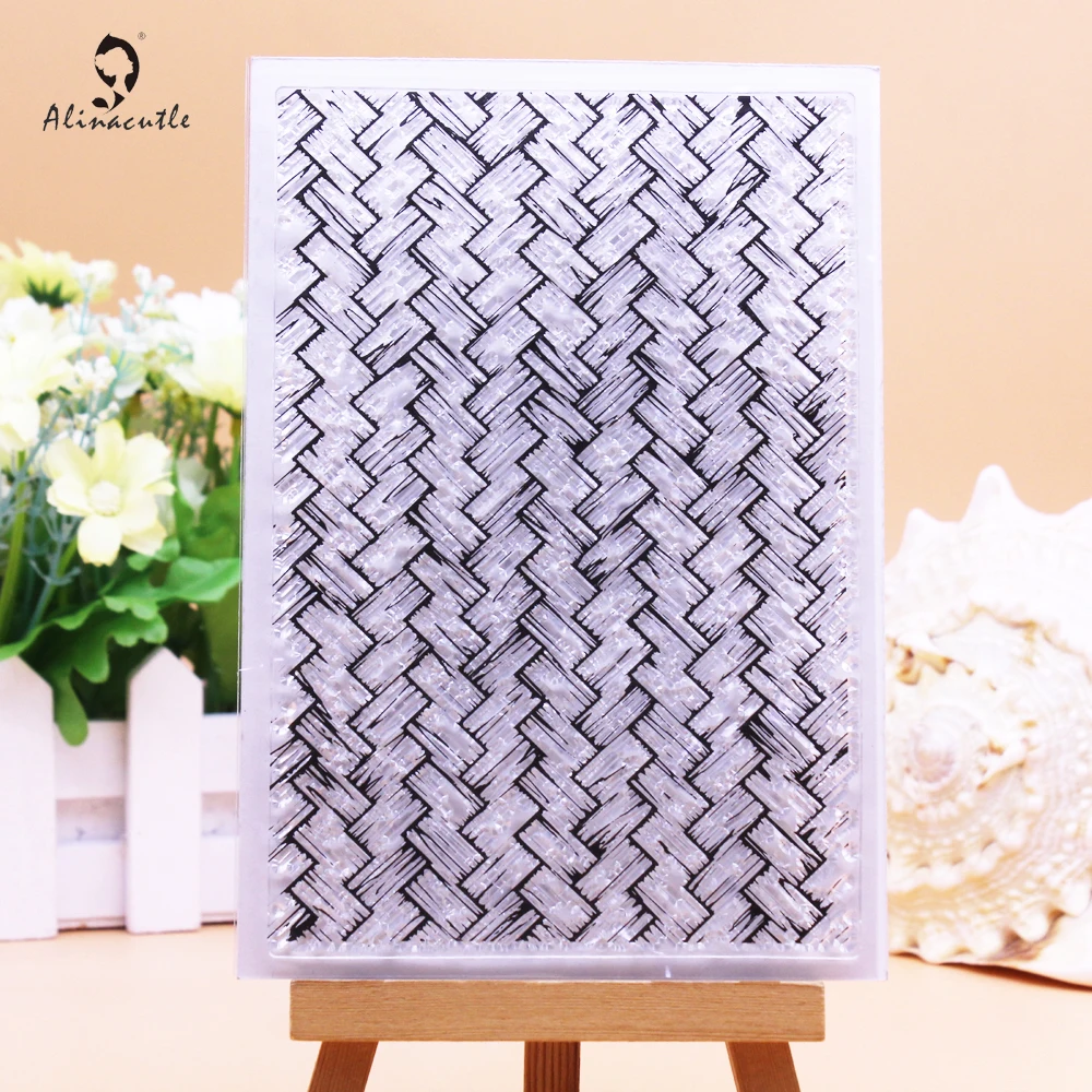 Clear Stamps Clear Rubber Stamps Alinacutle CLEAR STAMPS Wicker Texture Background Scrapbooking Card Album Paper Craft Rubber Transparent Silicon Clear Stamp