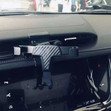 Гравитационный держатель Bracketin в автомобиле для мобильного телефона, сотового приборной панели, вентиляционная стойка, крепление с зажимом для Cadillac XT5 XT6