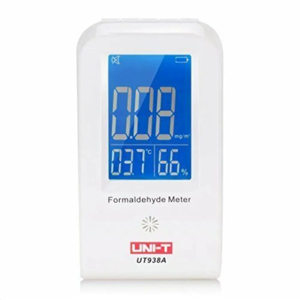 

UNI-T UT938A Formaldehyde Monitor Detector Temperature Humidity Moisture Meter,Monitor the Formaldehyde Concentration at Home.