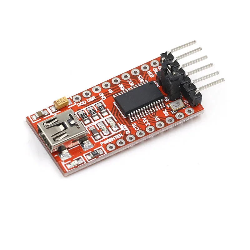 FT232RL FTDI USB 3 В 5 к ttl модуль последовательного адаптера для Arduino FT232 мини порт. Купите
