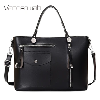 

Casual Large Capacity Pu Leather Shoulder Bags for Women 2020 New Luxury Handbags Women Bags Designer Brand Simple Crossbody Bag