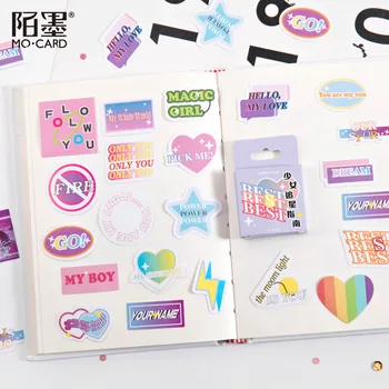 

46pcs/lot K POP Fans Series Travel Planner Stickers INS Decorative Stickers Scrapbooking Stationery DIY Diary Album Stick Lable