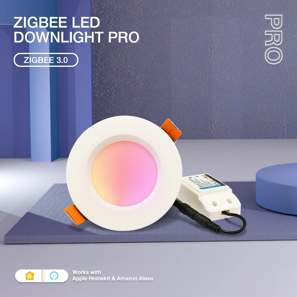 

G led opto Zigbee 3,0 современное стильное украшение Регулируемая яркость светодиодный ная потолочная лампа 9 Вт Pro для гостиной спальни туалета кухни