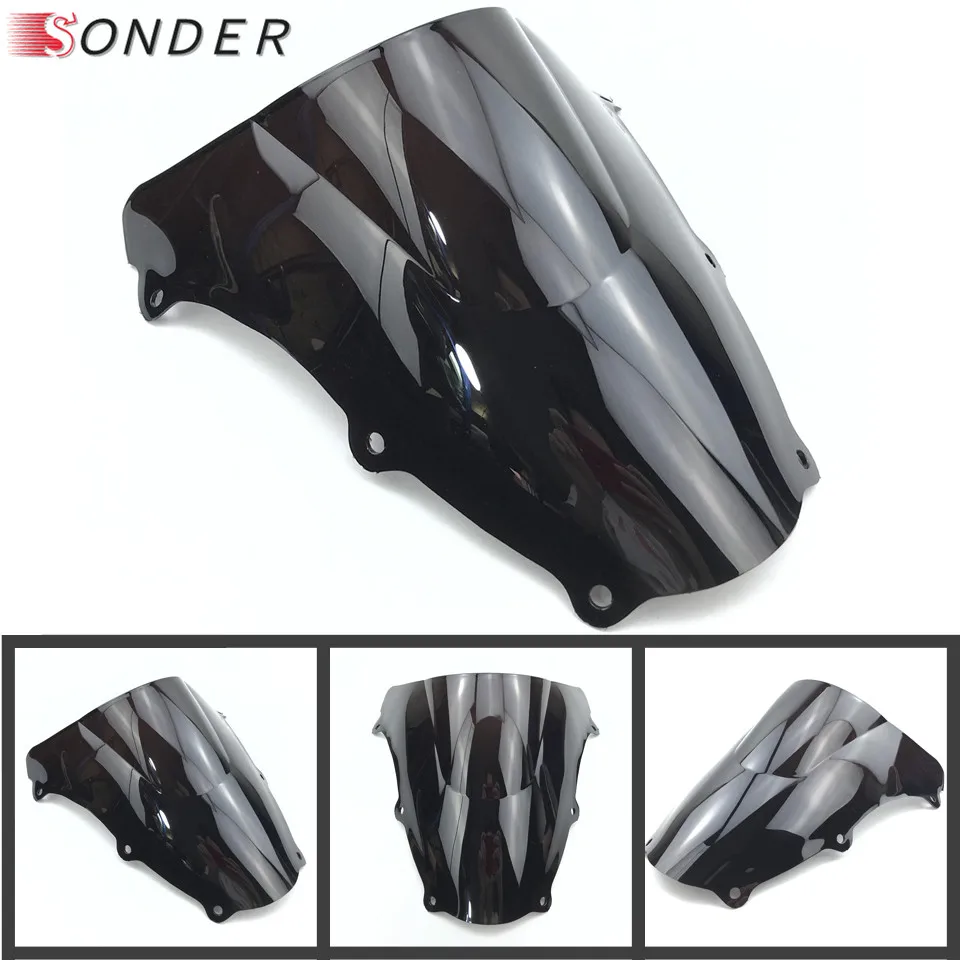 Double Bubble Windshield For Suzuki SV650 SV650S 2003-2012 SV1000 SV1000S 2003-2008