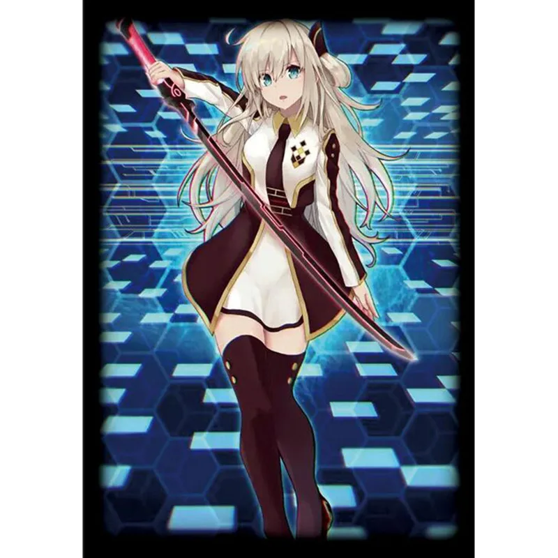 50 шт./упак. Yu-Gi-Oh! Аниме девочка Yugioh карточный рукав Рин Селина Рури FGO Sky Striker Ace Yuzu