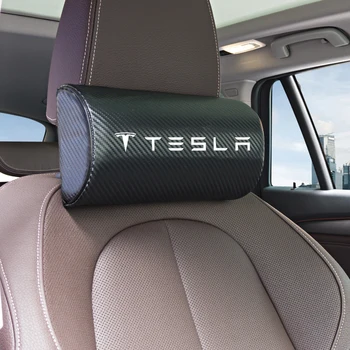 

1pcs Car Headrest Neck pillow seat cushion For Tesla MODEL S ROADSTER MODEL X Accessories