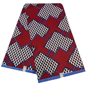 

Polyester 6 Yards Mitex Wax Print/ African Fabrics Kitenge/Pagnes/Tissues Africain/ Lapa/Chitenge LBLD-127