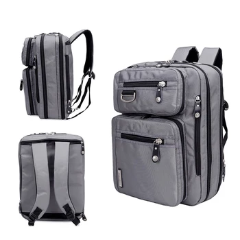 

17.3/15.6 Inches Gaming Laptop Briefcase 3-in-1 Multi-Purpose Backpack Business Messenger Shoulder Bag Handbag