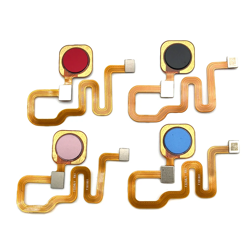 

10pcs/lot,100% Tested Original Fingerprint Sensor Home Return Key Menu Button Flex Ribbon Cable For Xiaomi Redmi Note 6 Pro