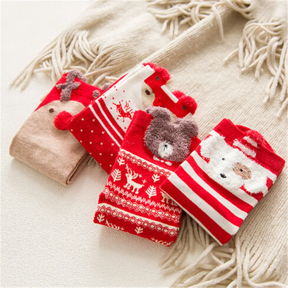 ; рождественские носки с Санта Клаусом; подарок для детей; забавные рождественские носки унисекс для девочек и женщин