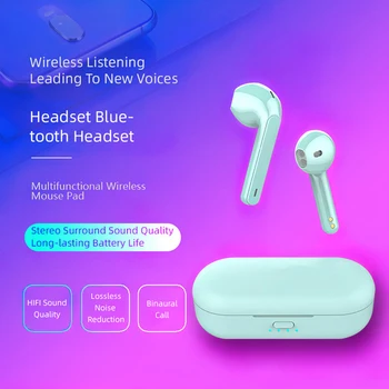 

TWS FreeBud Wireless Headphones Bluetooth 5.0 Earphone For iPhone Xiaomi Samsung Huawei Earbuds Touch Control Gaming Headset