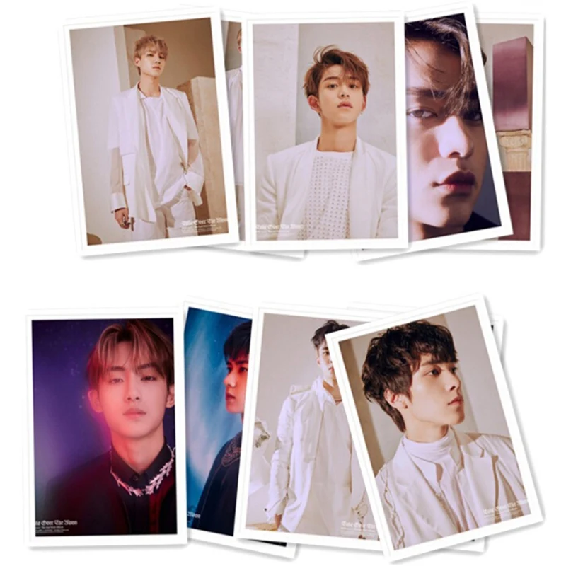 Kpop NCT WAYV взять Over The Moon ЛОМО карта с фотографией альбом коллективных карты десять Hendery Фотокарта 30 шт./компл