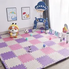 Alfombra de espuma EVA para gatear para bebé, juguetes educativos para niños, esterilla de juego de suelo suave con cadena, ladrillo de Fitness, Alfombra de juego para gimnasio de 2022 cm, novedad de 2,5