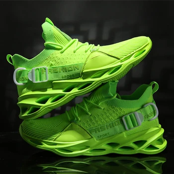 

Man Blade Sneakers Lightweight Free Running For Men Jogging Walking Sport Shoes High-quality Lace-up Athletic Shoes Comfortable