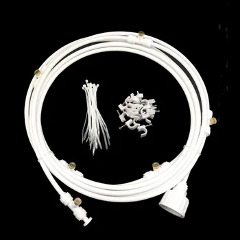 

Water Spray Waterpark Hose Brass Nozzles With 12V Pump Humidify Trampoline Misting Cooling System Garden Irrigation Summer Patio