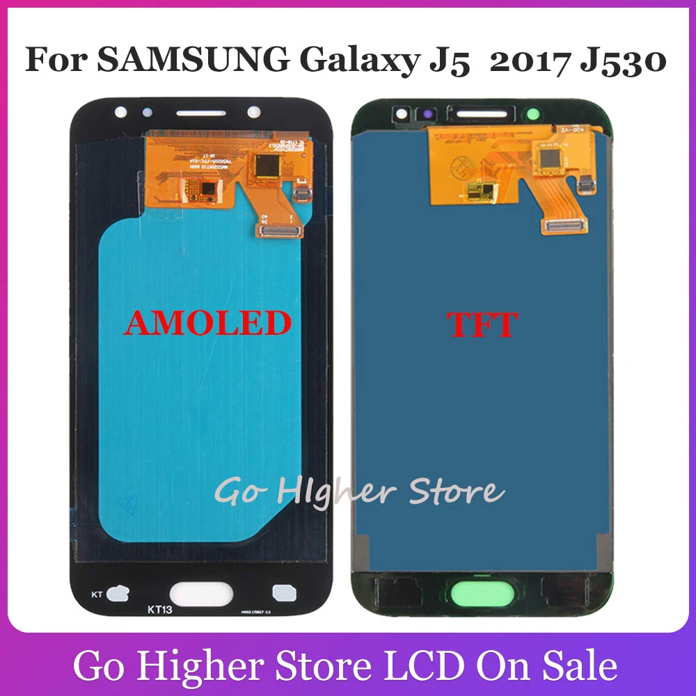 Super Amoled For Samsung Galaxy J5 17 J530 Lcd Display Touch Screen Digitizer Assembly Sm J530f J530m Display Screen Mobile Phone Lcd Screens Aliexpress