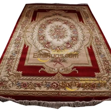 Длинный ковер для лестницы французский завязанный толстым плюшем 6,4 'X 9,51' lx1613 395 gc85savyg28