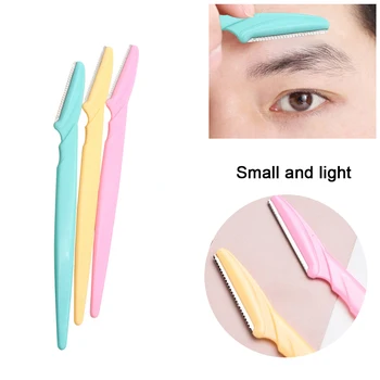 

1pcs Eyebrow Knife Women Makeup Facial Tool Eyebrow Lip Razor Trimmer Blade Shaver Knife Beauty Tool