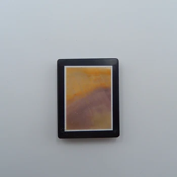 

Carved Ocean Mookite Jasper obsidian fashion pendant necklace Cabochons,37x28x6mm，17.7g