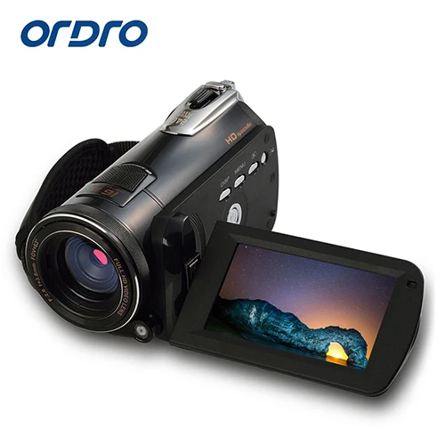 ORDRO HDV-D395 Full HD 1080P 18X Digital Camera 3.0"Touch Screen Digital Video Camera 24MP Resolution Touchscreen Remote Profe - Цвет: not include lens