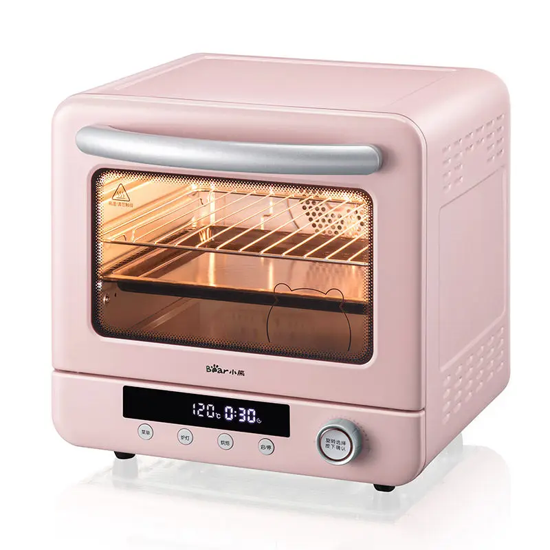 Household 20L Electric Oven for Bread Mini Oven Toaster Cyclone Steam Electric Pizza Multifunction Breakfast Machine 220V