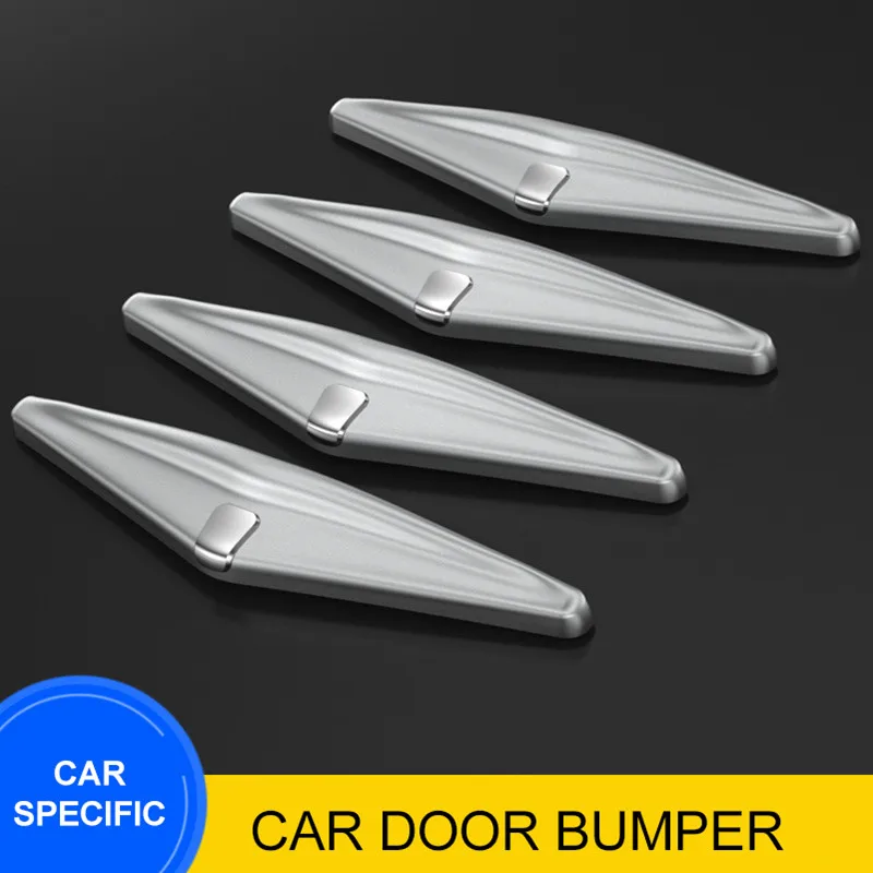 

4 Pcs Car Door Protector Sticker Car Stickers Multifunction Auto Bumper Strip For Car Door Protect Scratchproof Accessories