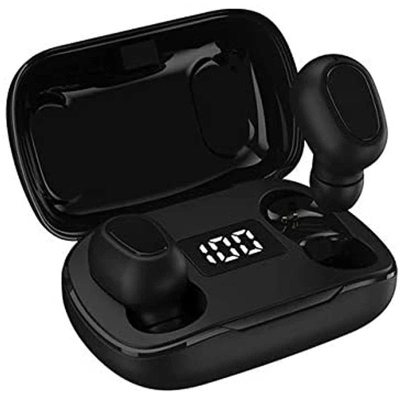 Bluetooth 5 0 Earphone Wireless LED Display TWS Stereo Sport Waterproof Stereo Earbuds Headset Headphone
