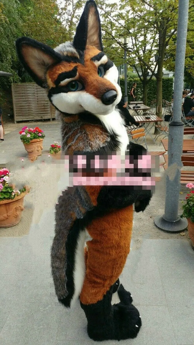 Newly Fursuit Halloween Mascot Costume Cosplay Dress Clothing Carnival Christmas Unisex Hallowen Gift | Тематическая одежда и