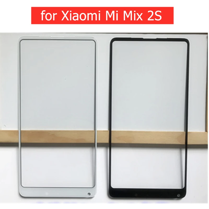 Сенсорная панель для Xiaomi Mi Mix 2S сенсорная переднее внешнее стекло запасные части