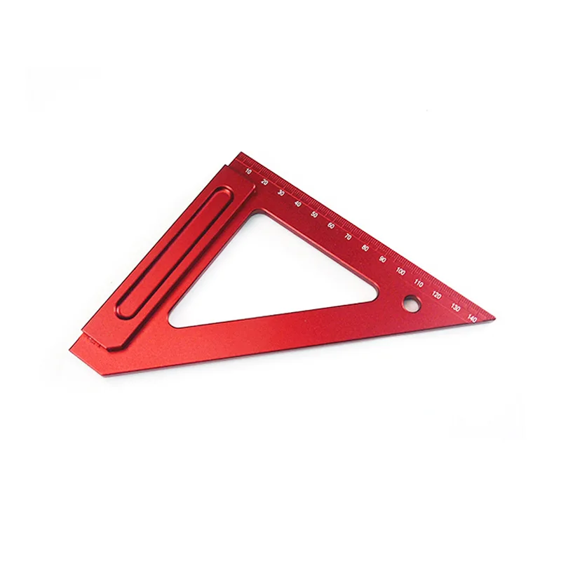 

150 Aluminium Alloy Triangle Ruler Woodworking Triangle Ruler L-square Woodworking AIDS Woodworking Measuring Implement