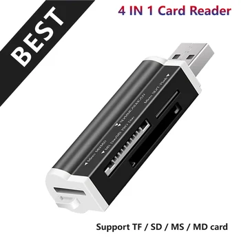 

Smart All in one card reader Multi in 1 card reader SD/SDHC,MMC/RS MMC,TF/MicroSD,MS/MS PRO/MS DUO,M2 card reader Wholesale TF