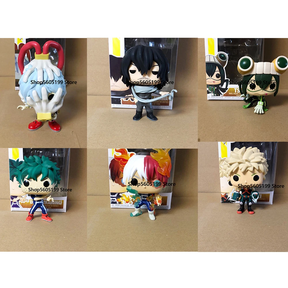 Новинка! Моя геройская академия ALLMIGHT DEKU KATSUKI TODOROKI TOMURA SHIGARAKI с коробкой виниловые