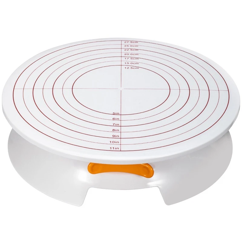  Fashion-15Pcs Multi-Function Cake Decorating Kit Cake Turntable Set Pastry Tube Fondant Tool Kitche