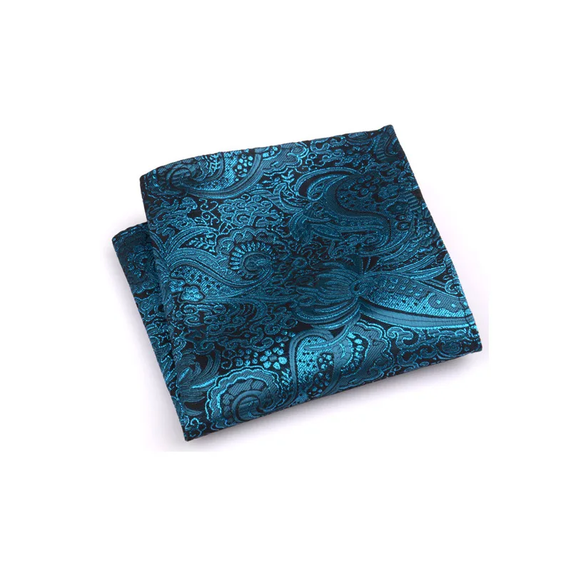 

High Vintage Men British Design Floral Print Pocket Square Handkerchief Chest Towel Suit Accessories DSM