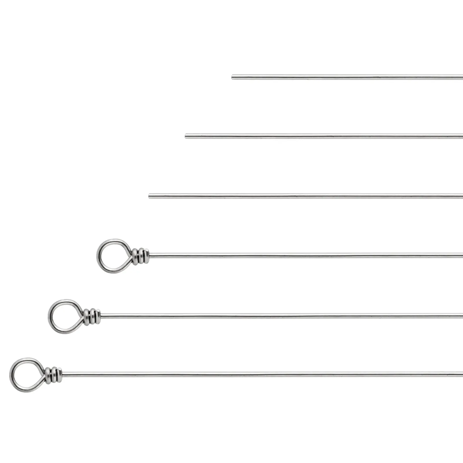 30 Pezzi Anelli Per Spinner Da Pesca In Acciaio Inox – Kit Per Costruzione Esche Fatte A Mano