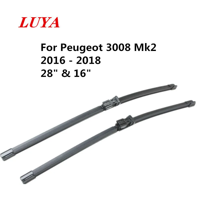 LUYA Wiper Blade Car windshield wiper For Peugeot 3008 Mk2 (2016 2018
