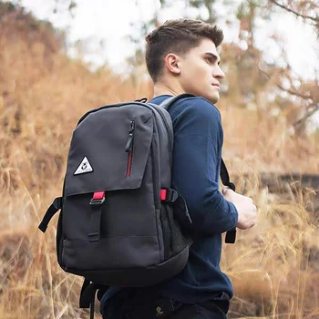 

Popular logo backpack men's 2020 new Oxford cloth backpack large capacity computer bag canvas travelling bag student bag