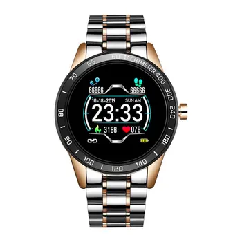 

For Men Fashion Smart Steel Band Watch Sports Heart Rate Monitoring Multifunctional Waterproof Watch